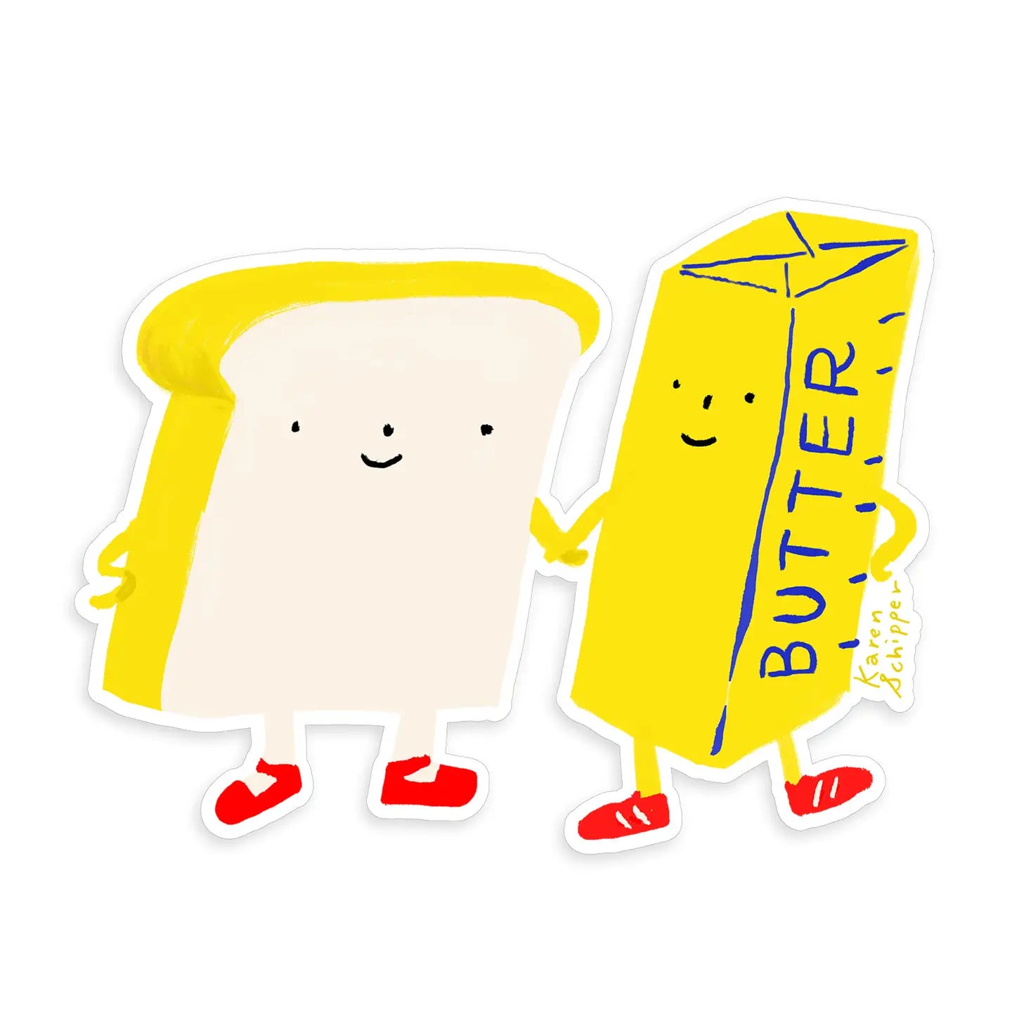 Bread and Butter Sticker · Karen Schipper
