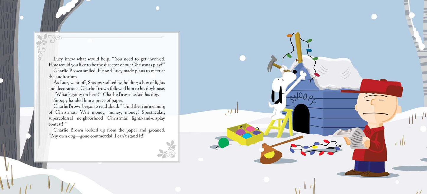 Charlie Brown Christmas Picture Book by Charles M. Schultz