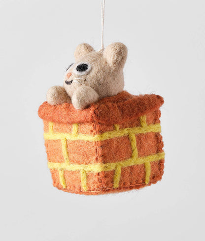 'Simbi' Hanging Felt Ornament