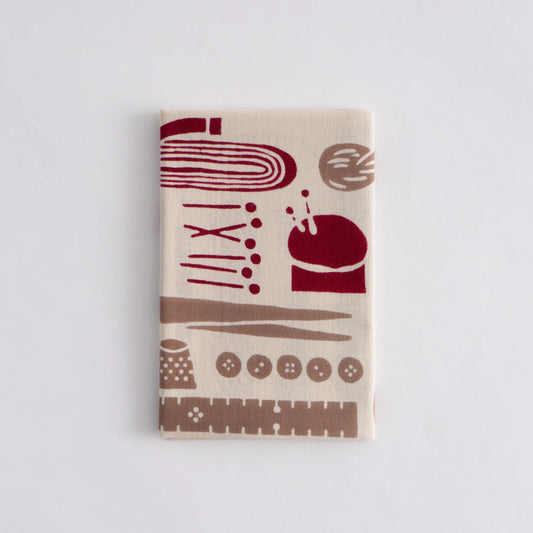 Saihoh Dohgu Narabe (Sewing Kit) - Tenugui towel / Kamawanu