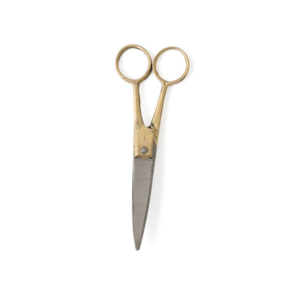 Small Brass Handle Scissors · Fog Linen Work