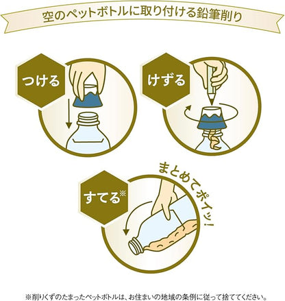 Mt. Fuji Bottle Cap Pencil Sharpener · Shachihata