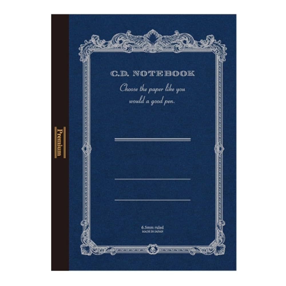 Premium C.D. Lined Notebook A6 · Apica
