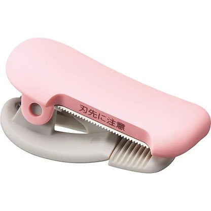 Pastel Pink 15mm Karu-Cut Washi Tape Cutter · Kokuyo