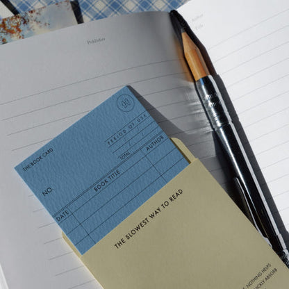 The Book Reading Card and Storage Pocket Envelope  · Fruit Fries