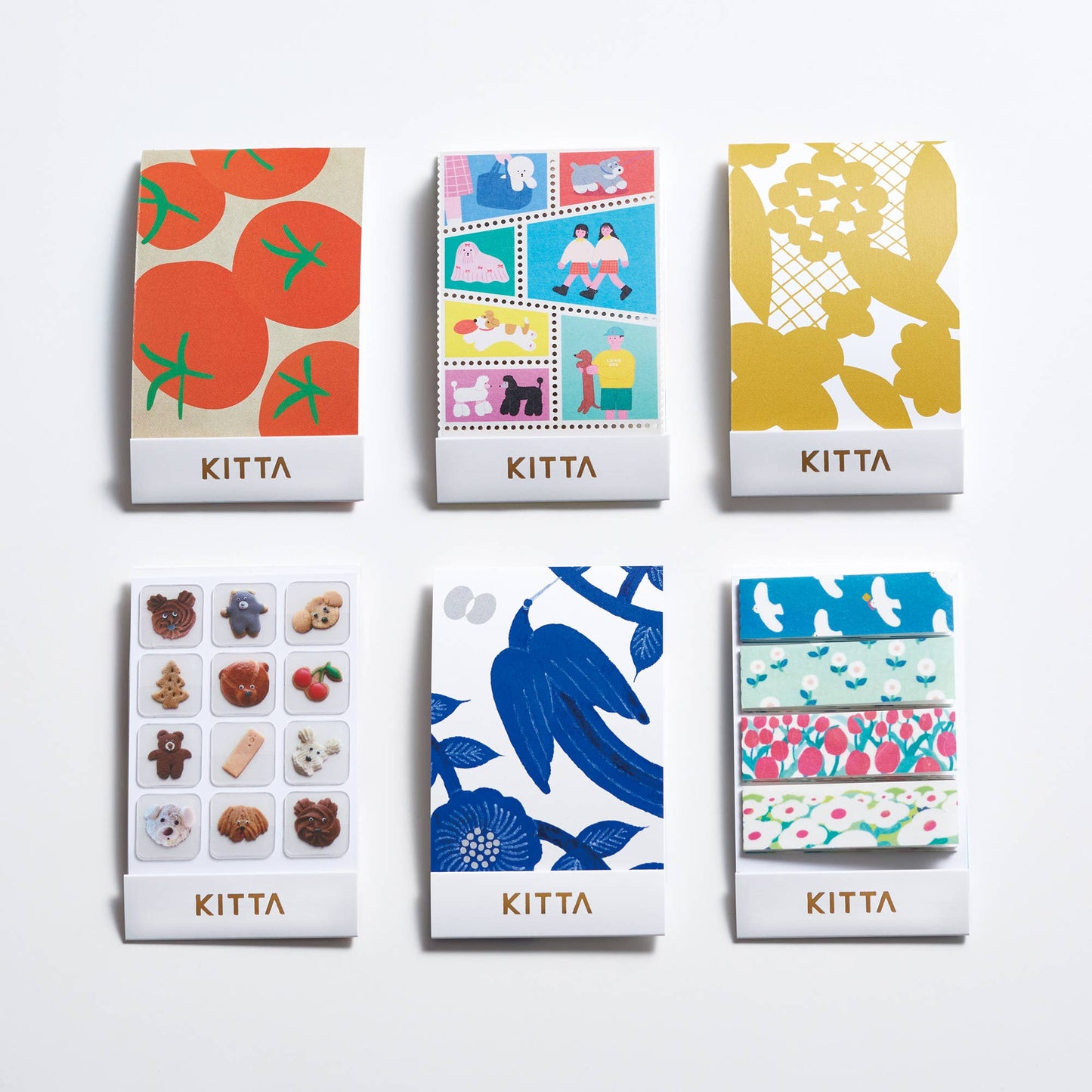 Vegetables KITTA Washi Tape · King Jim