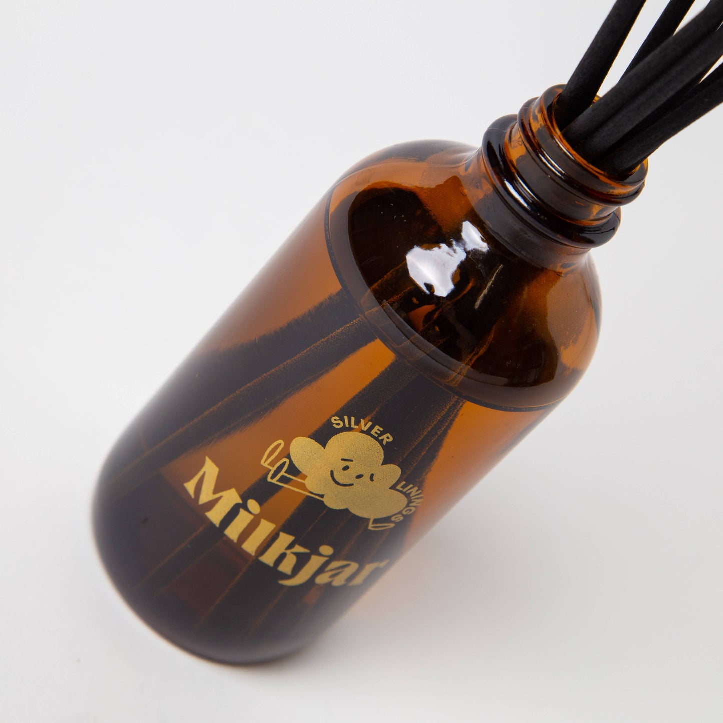 Silver Linings (Palo Santo & Oud) 4 oz Reed Diffuser · Milk Jar Candle Co.