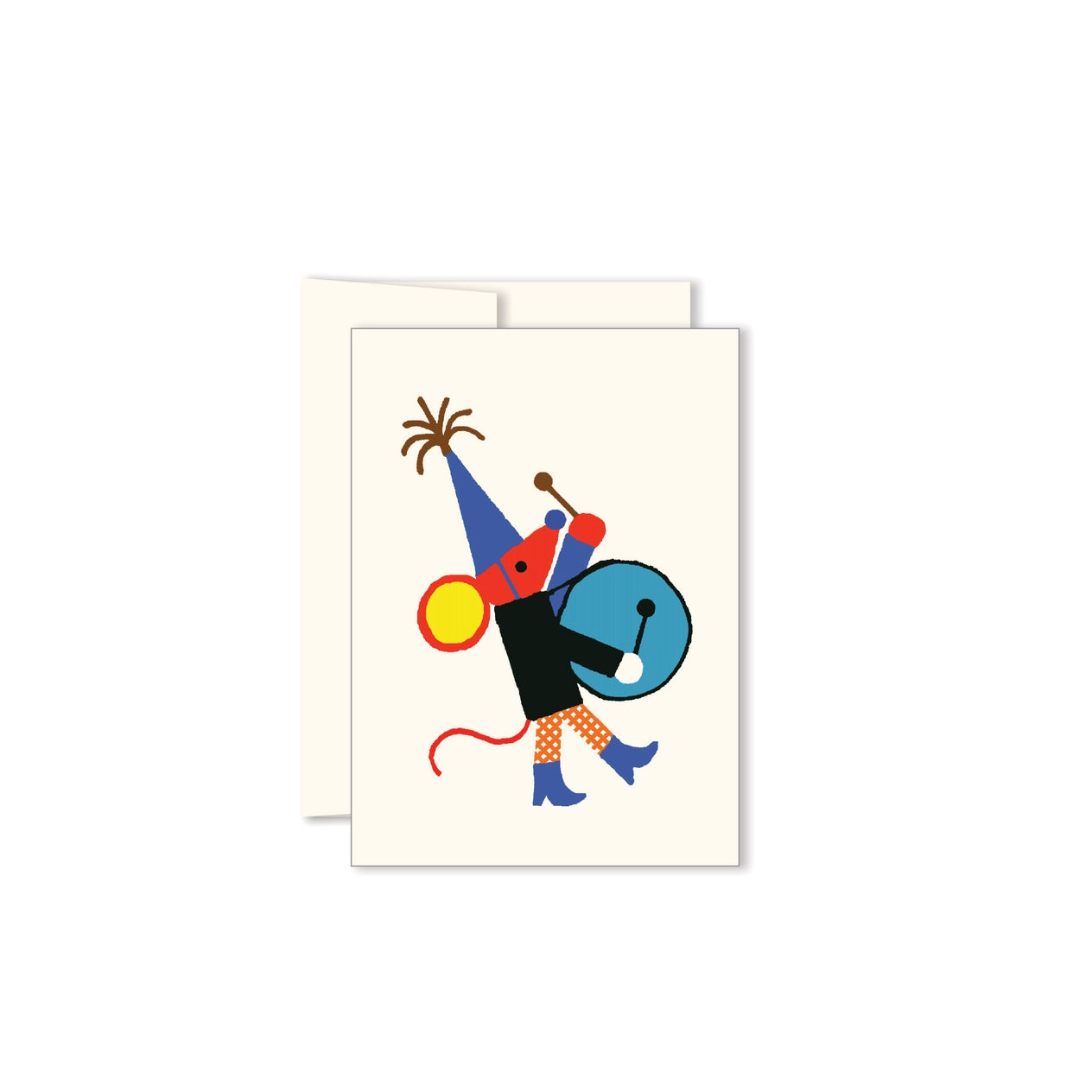Souris Miniature Greeting Card · Paperole