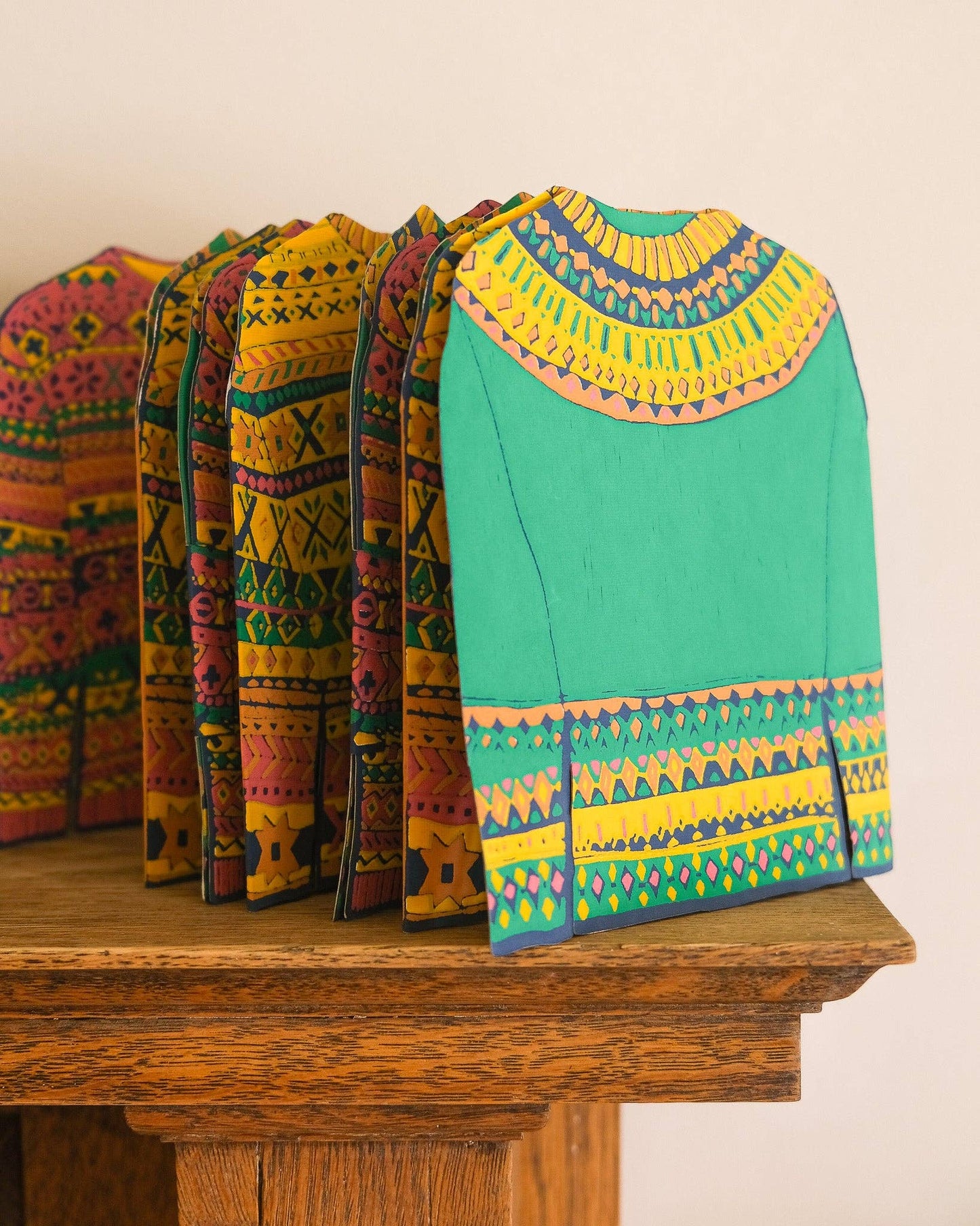 Fairisle Sweaters Concertina Garland · East End Press