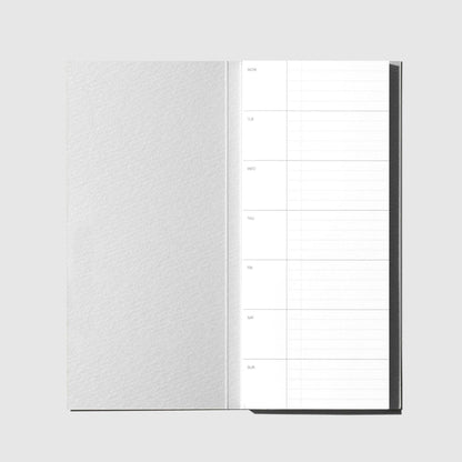 White Long Weekly Sidebar Sticky Note · Cloth & Paper
