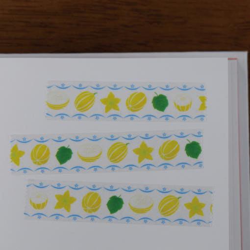 Summer Fruit Korean Melon Masking Tape · Fruit Fries