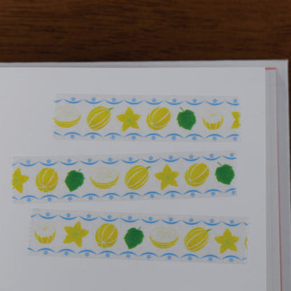Summer Fruit Korean Melon Masking Tape · Fruit Fries