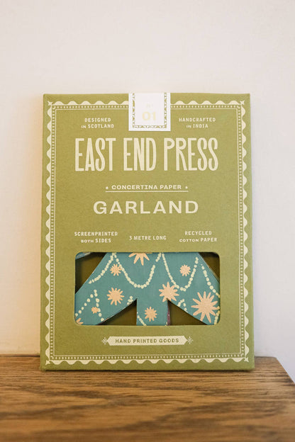 Christmas Trees Concertina Garland · East End Press