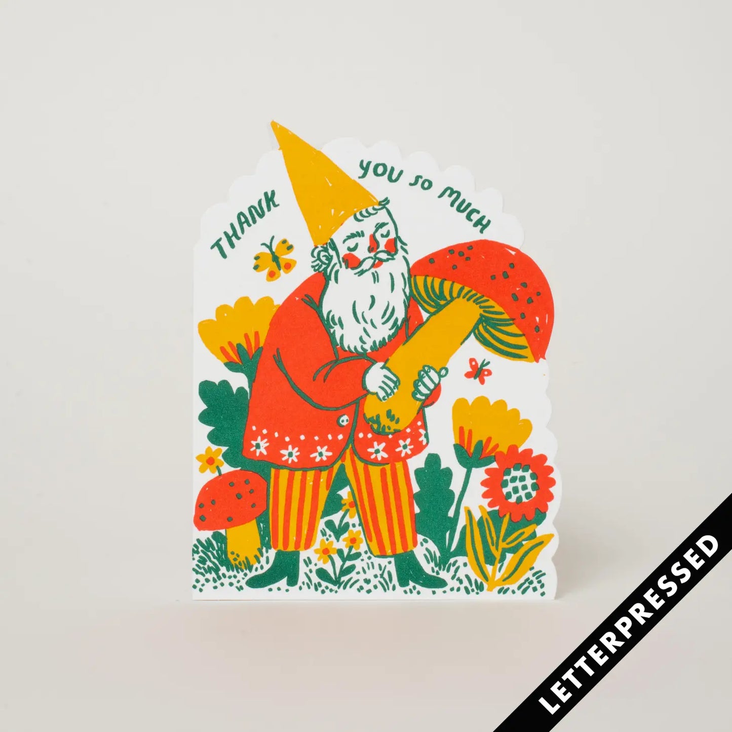Thank You So Much Gnome Card · Phoebe Wahl