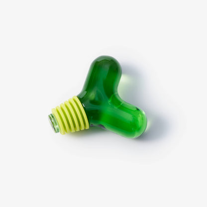 Hobknob Bottle Stoppers / Amber · Areaware