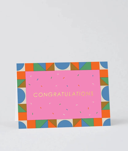 Congratulations Greeting Card · Wrap