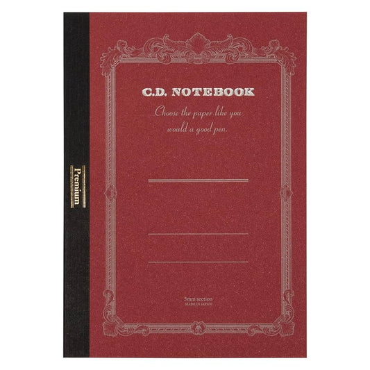 Premium C.D. Grid Notebook A6 · Apica