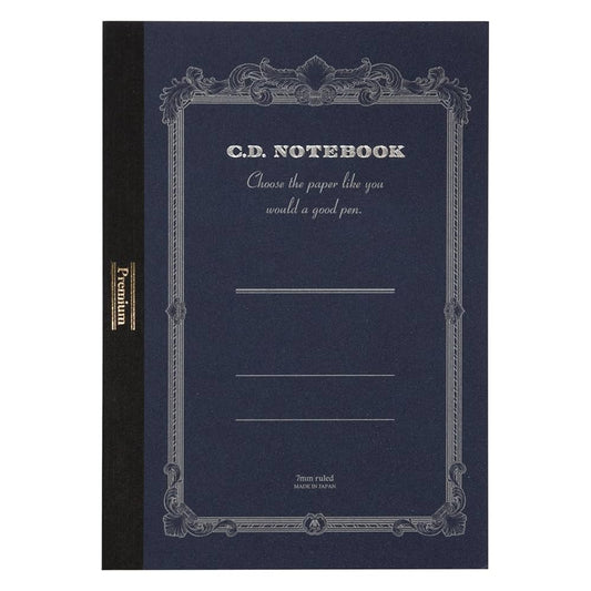 Premium C.D. Lined Notebook A5 · Apica