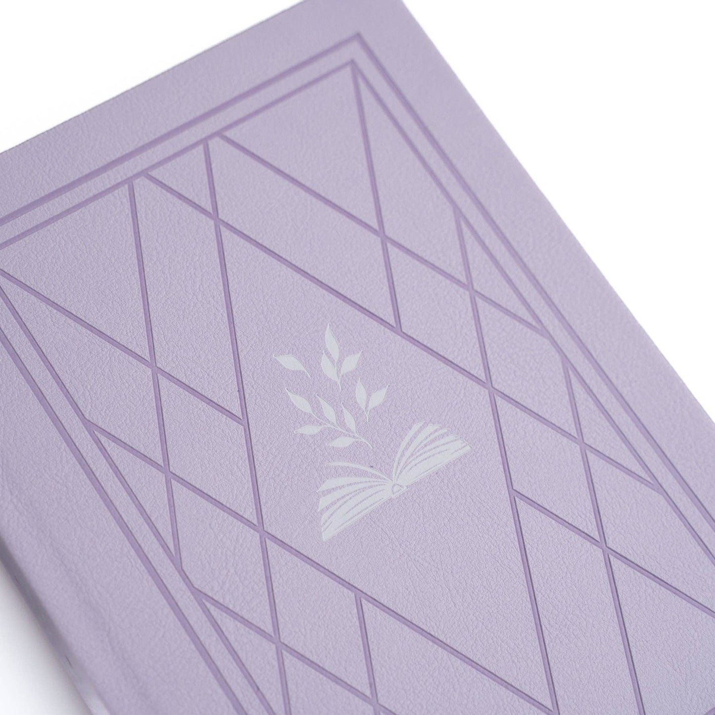Vintage Library in Lilac Dot Grid Notebook · Archer & Olive