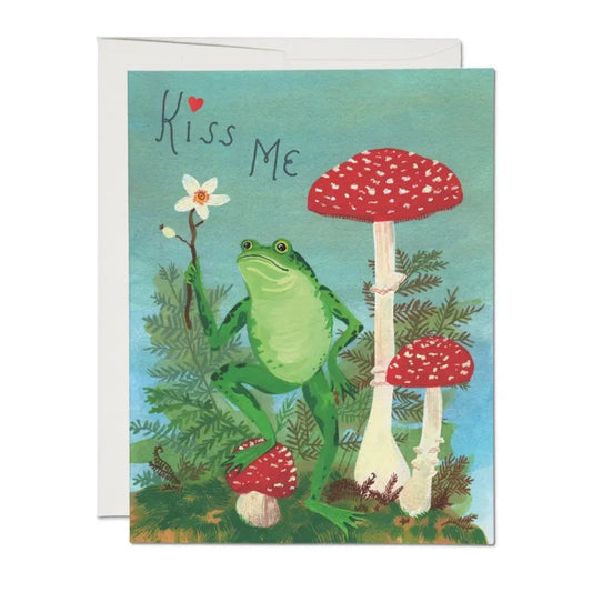 Kiss Me Love Card · Red Cap Cards