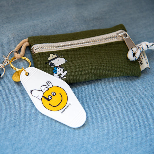 Snoopy Smiley Key Tag - 3P4 x Peanuts