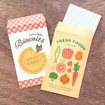 Marche & Buiscuits Paper Marche Mini Letter Set · Furukawashiko
