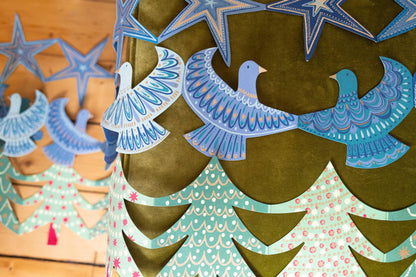 Christmas Trees Concertina Garland · East End Press