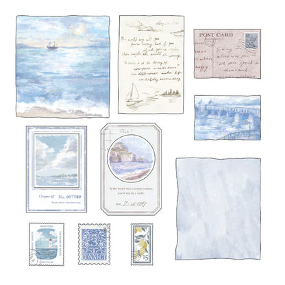 Morning Calm Landscape Series Flake Sticker Set · Mind Wave
