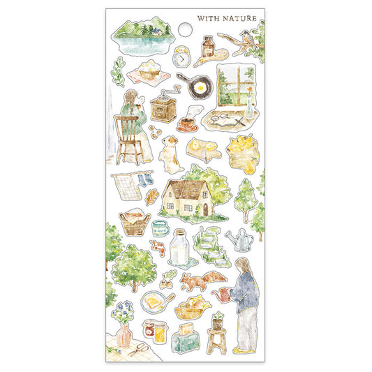 Morning With Nature Series Sticker Sheet · Mind Wave