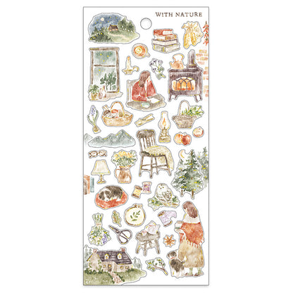 Hobby Time With Nature Series Sticker Sheet · Mind Wave