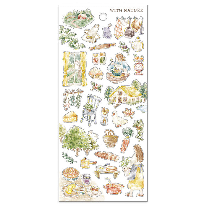 Lunchtime With Nature Series Sticker Sheet · Mind Wave