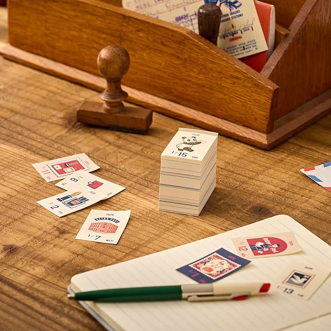 Retro 2026 Mini Daily Calendar · obi1toy