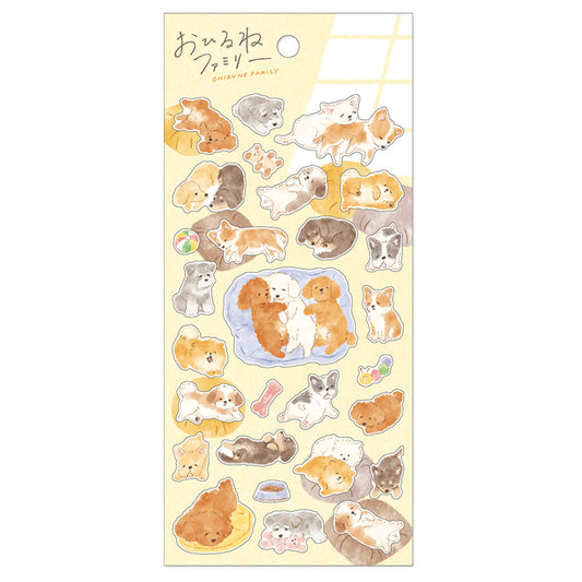 Inukai Nap Family Series Sticker Sheet · Mind Wave