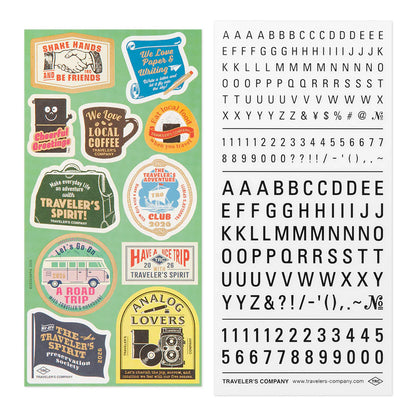 2026 TRAVELER'S Diary Sticker Set