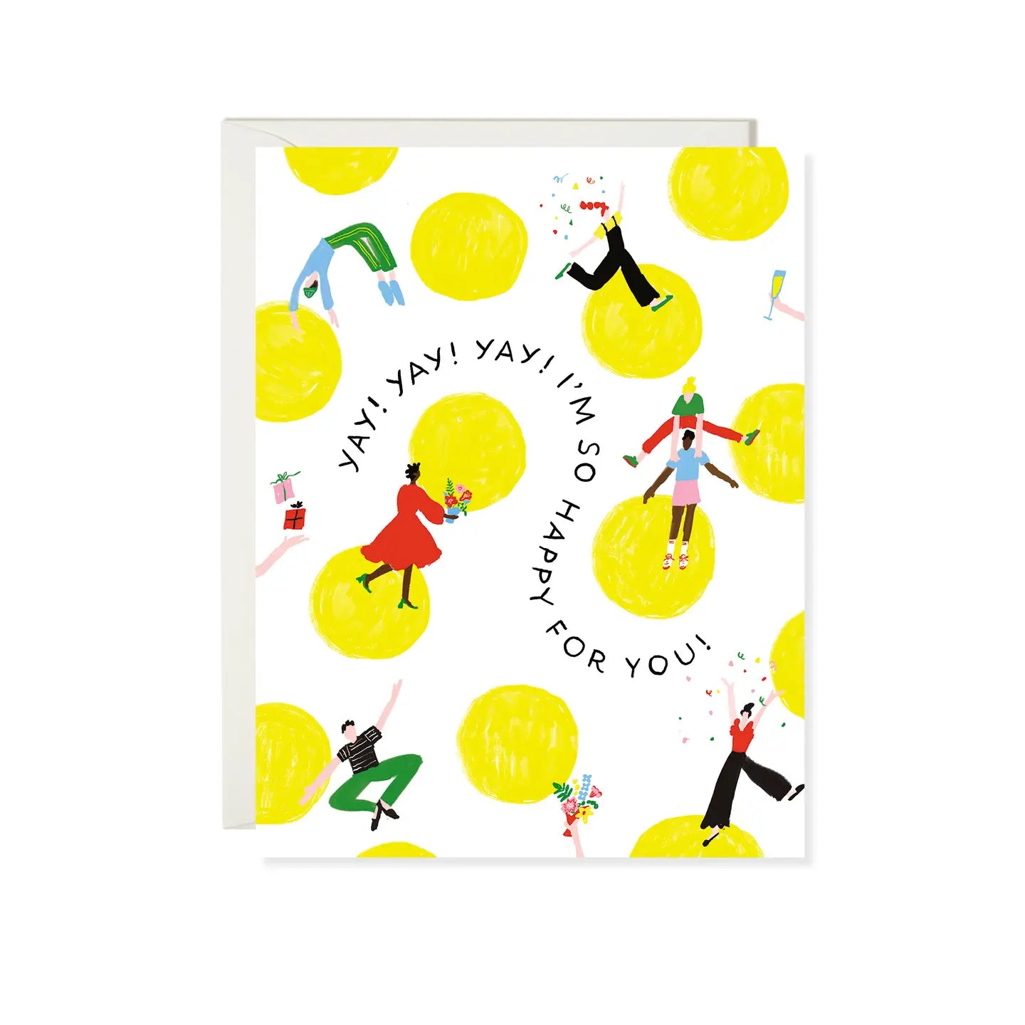 Polka Dot Congrats Card · Karen Schipper