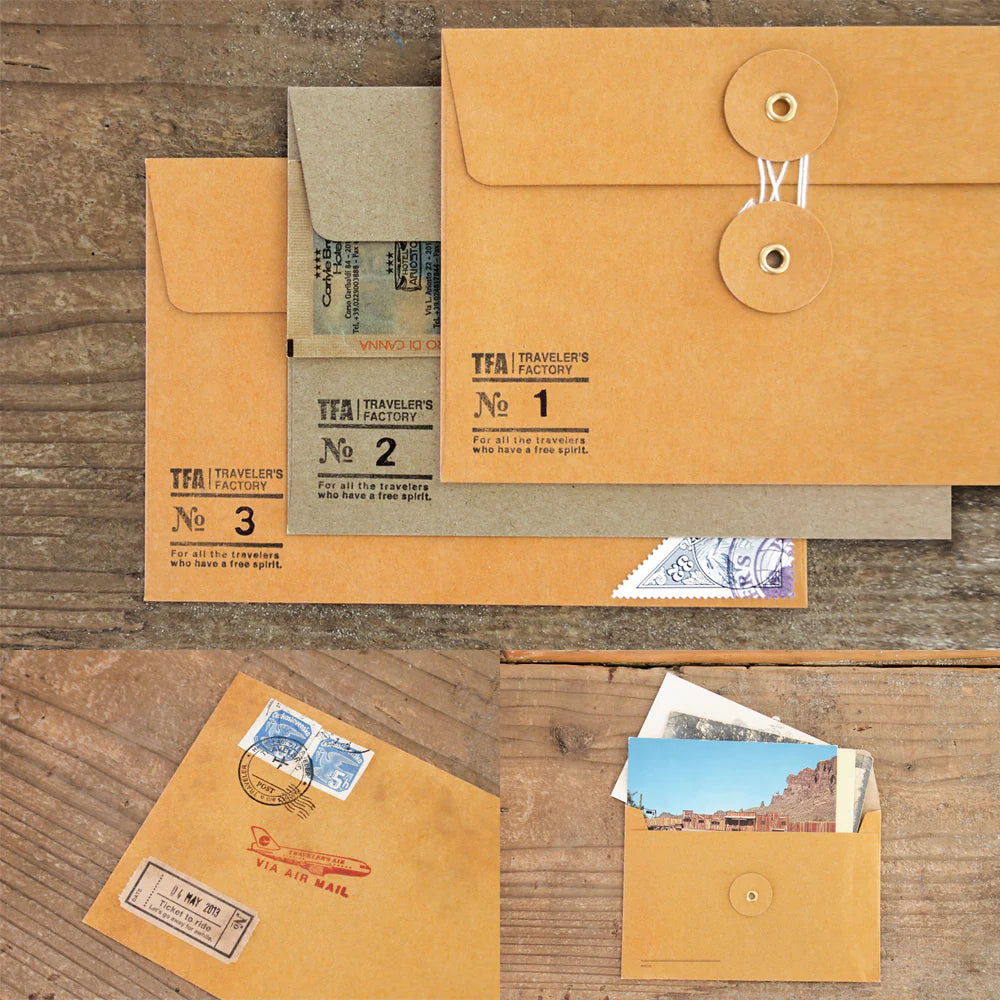 TRC Single Orange Kraft Envelope - Medium