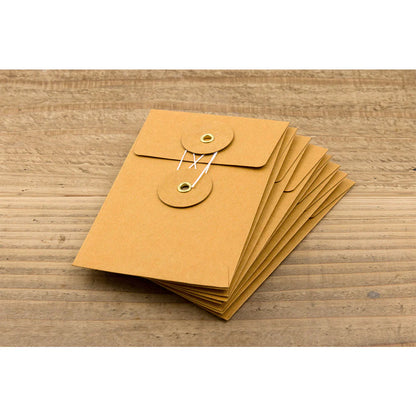 TRC Small Orange Kraft Envelopes《Set of 8》