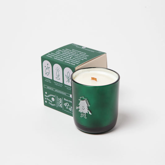 Doug - Evergreen, Bourbon & Musk Coconut Soy Candle · Milk Jar Candle Co.