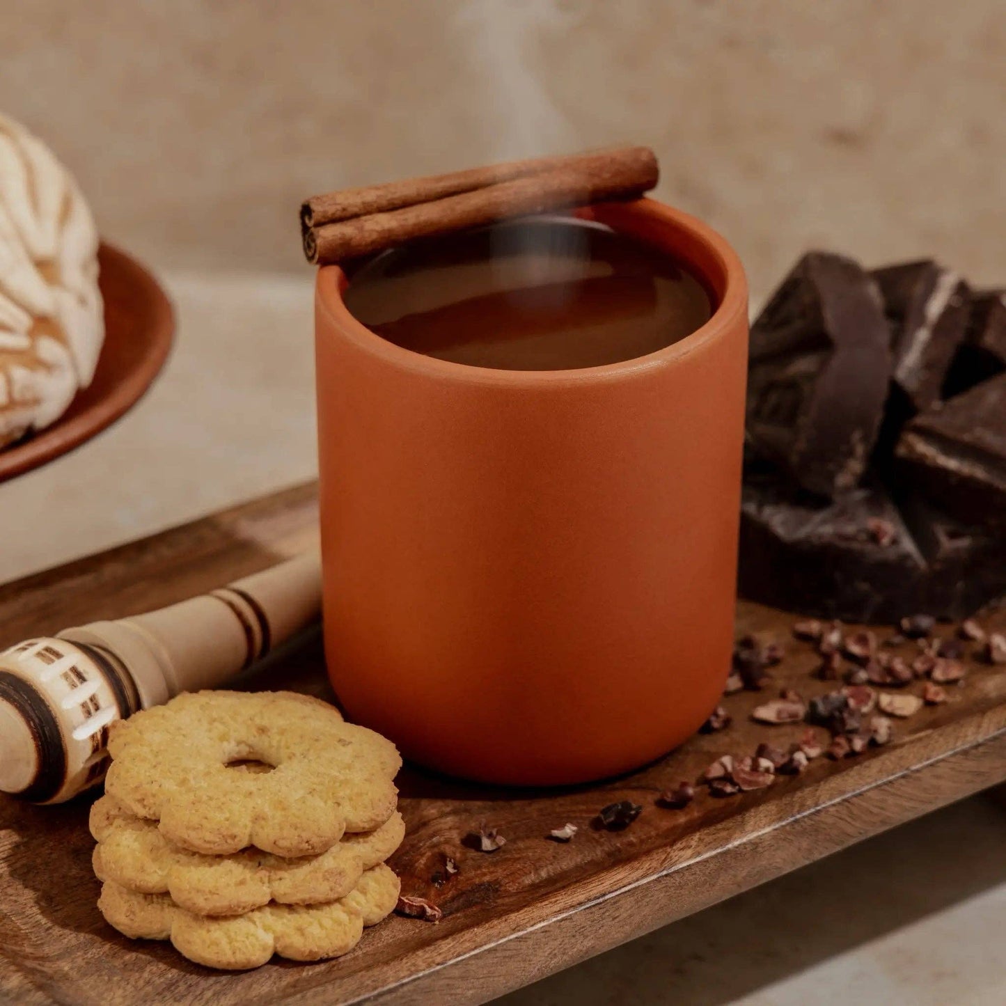 Nopalera x Ibarra Candle Mexican Hot Chocolate Scent · Nopalera