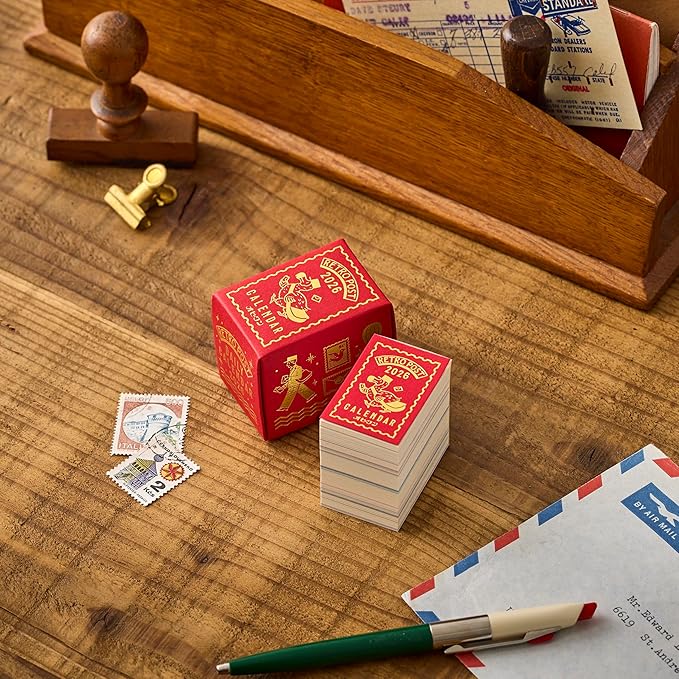 Retro 2026 Mini Daily Calendar · obi1toy