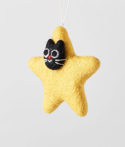 'Stella' Hanging Felt Ornament