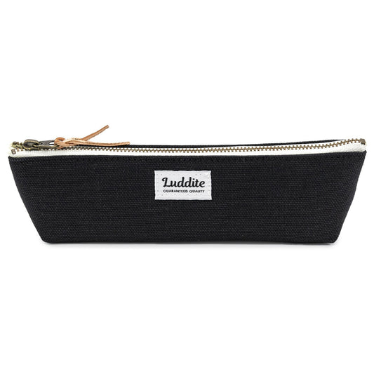 Black Kurashiki Canvas Boat Pen Case · LUDDITE
