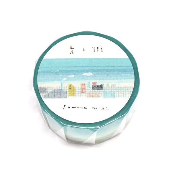 Blue and Town Washi Tape · Miki Tamura