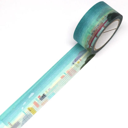 Blue and Town Washi Tape · Miki Tamura