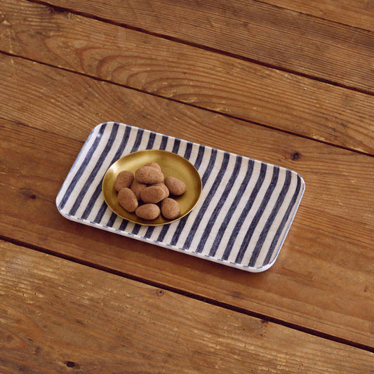 Jasper Linen Coated Tray · Fog Linen Work