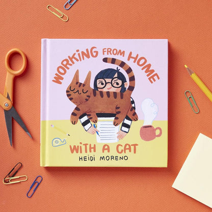 Working from Home with A Cat · Heidi Moreno