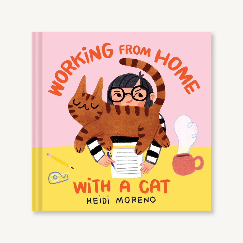 Working from Home with A Cat · Heidi Moreno