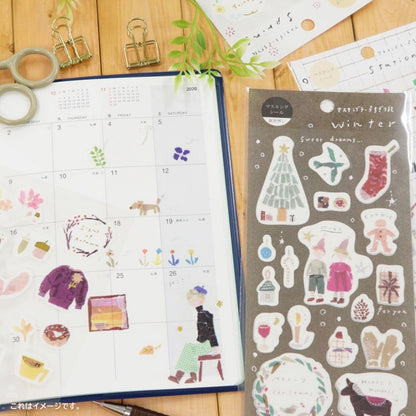 Stationery Planner Stickers · Miki Tamura