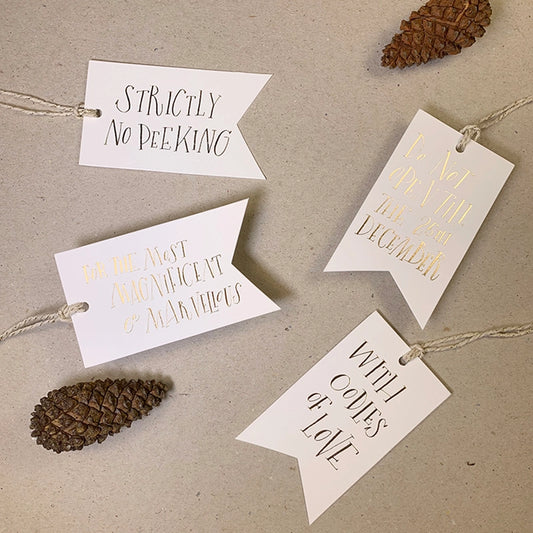 Luxury Christmas Gift Tags