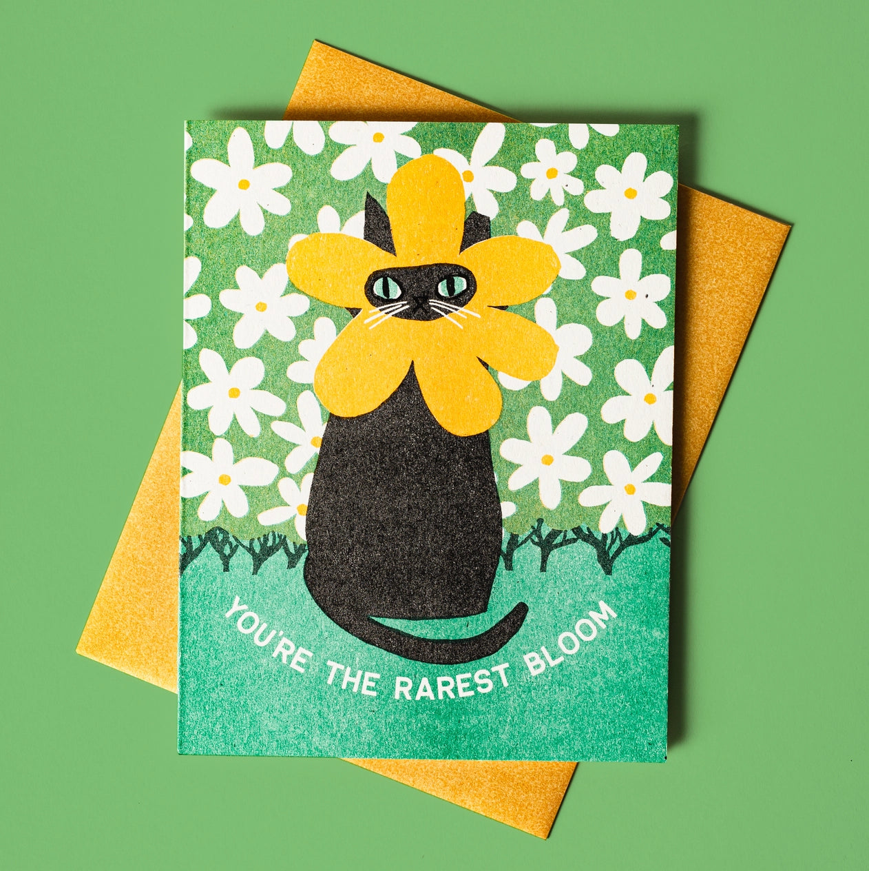 Rarest Bloom Risograph Card · Bromstad Printing Co.